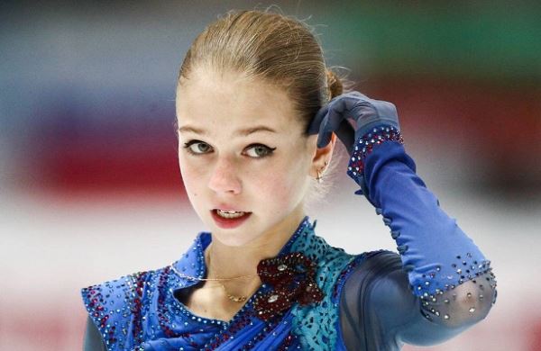 <br />
Трусова дважды упала в показательном выступлении на чемпионате Европы<br />
